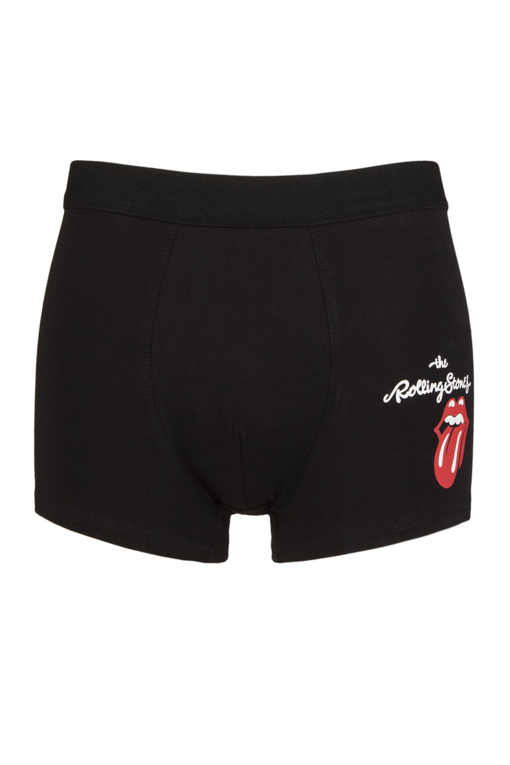 SOCKSHOP Music Collection 1 Pack The Rolling Stones Boxer Shorts Black Extra Large