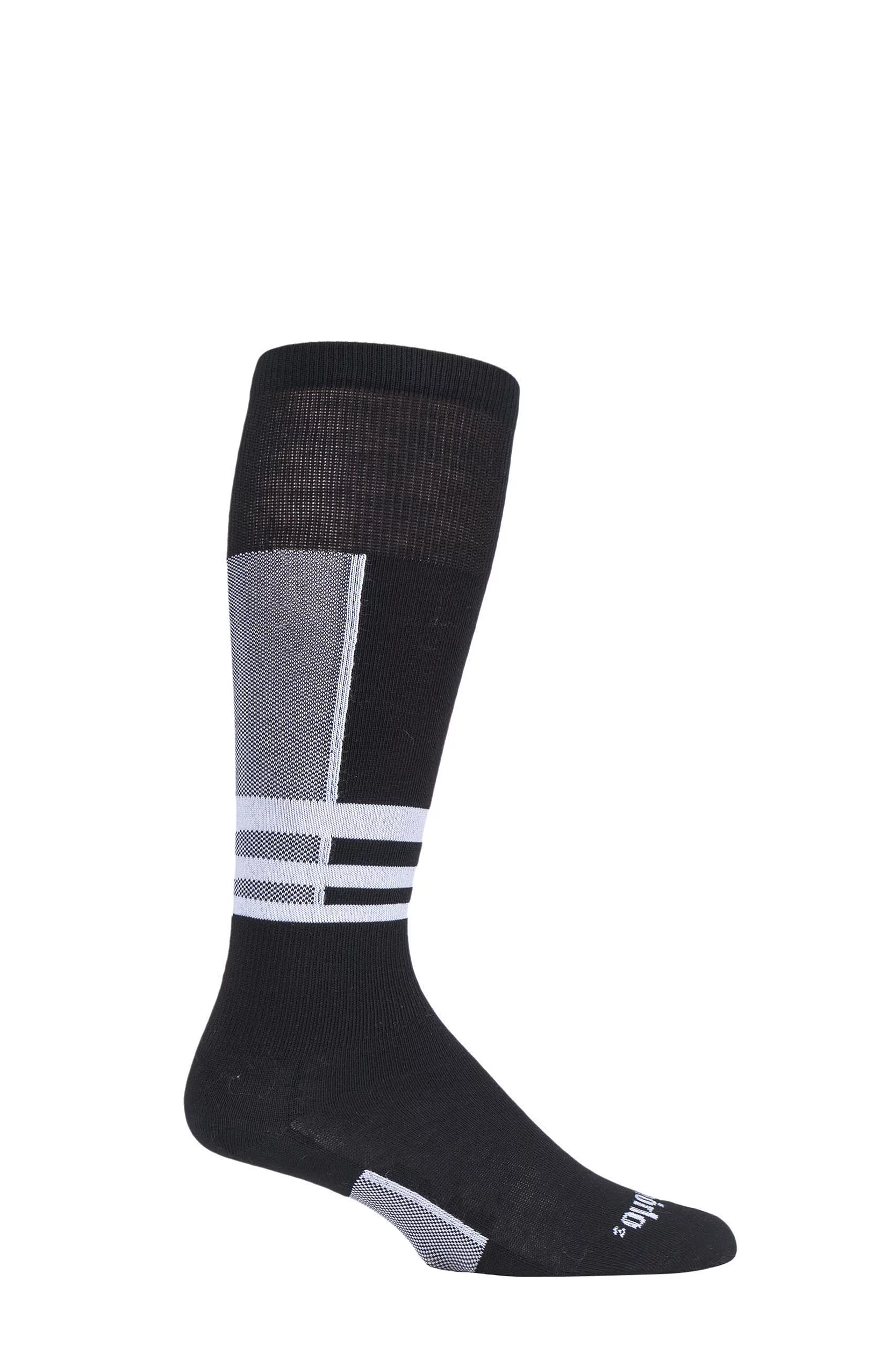 1 Pair Powder White Ultra Thin Light Weight Ski Socks Unisex 10-11 Unisex - Thorlos