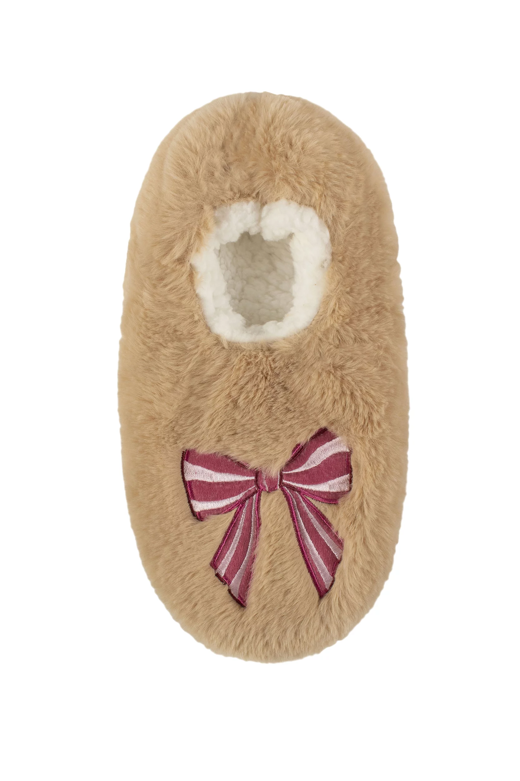 Women's 1 Pair SOCKSHOP Wildfeet Novelty Slippers Ribbon 4