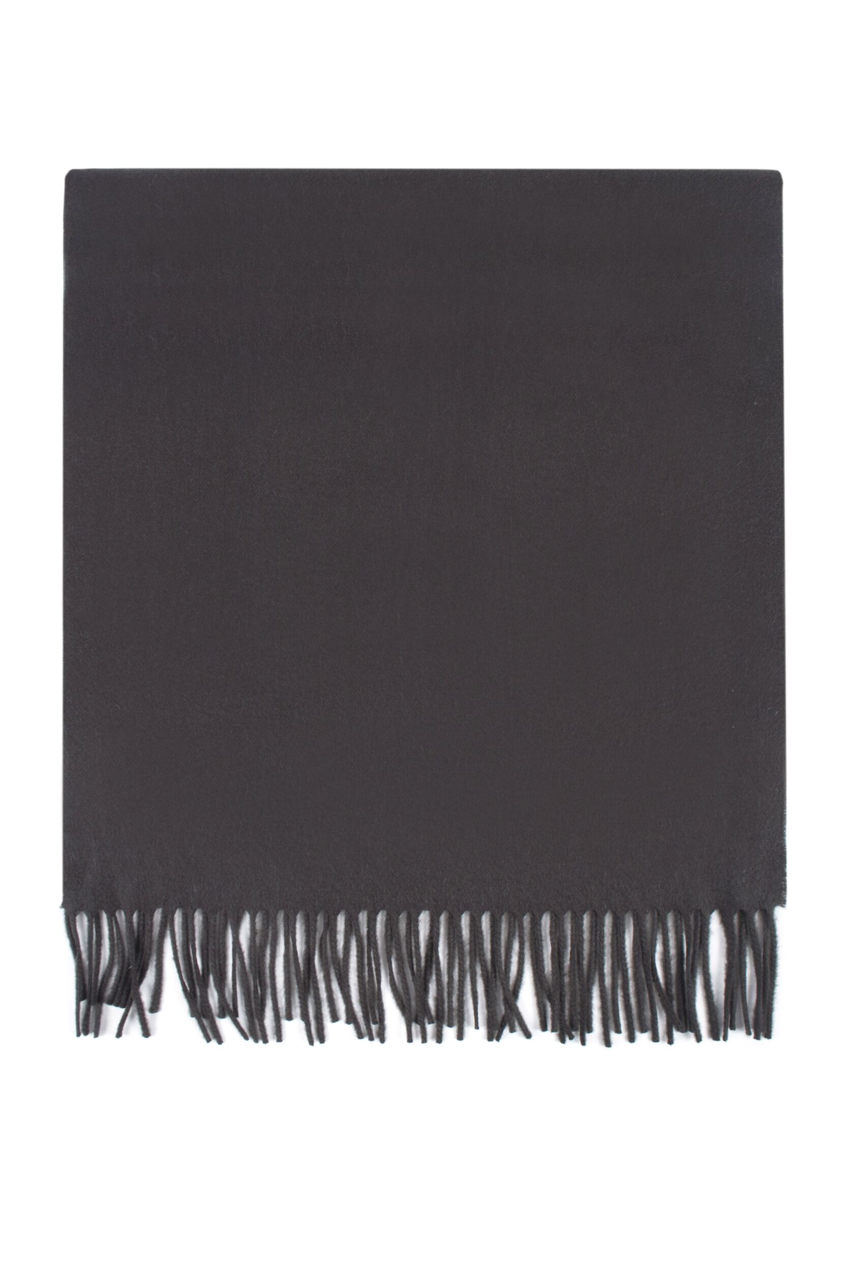 1 Pack Loden and Made In Scotland 100% Cashmere Plain Scarf with Sheen Unisex One Size - Great & British Knitwear