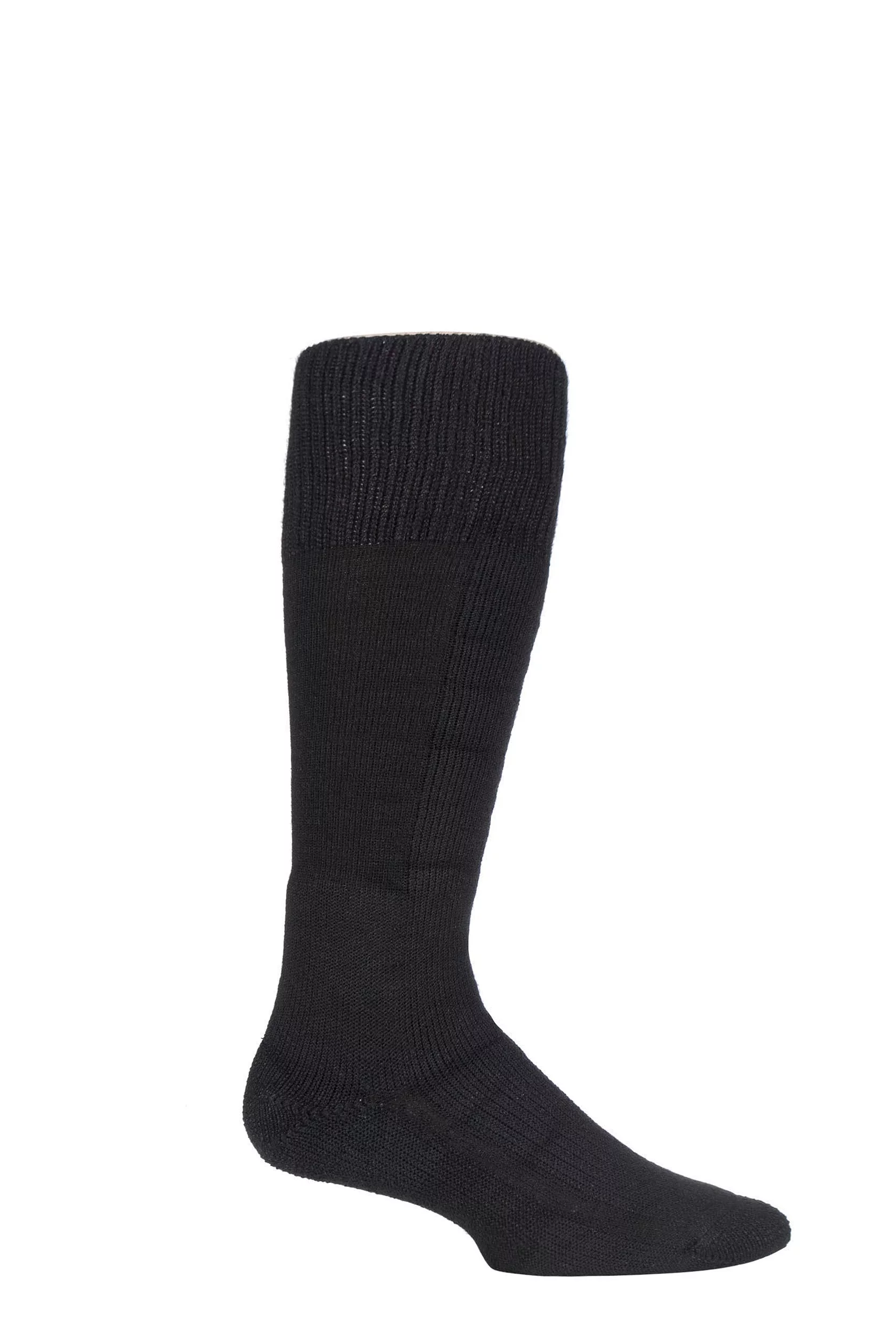 1 Pair Black Ski Thick Cushion Maximum Protection Socks With Wool Unisex 8.5-12 Unisex - Thorlos