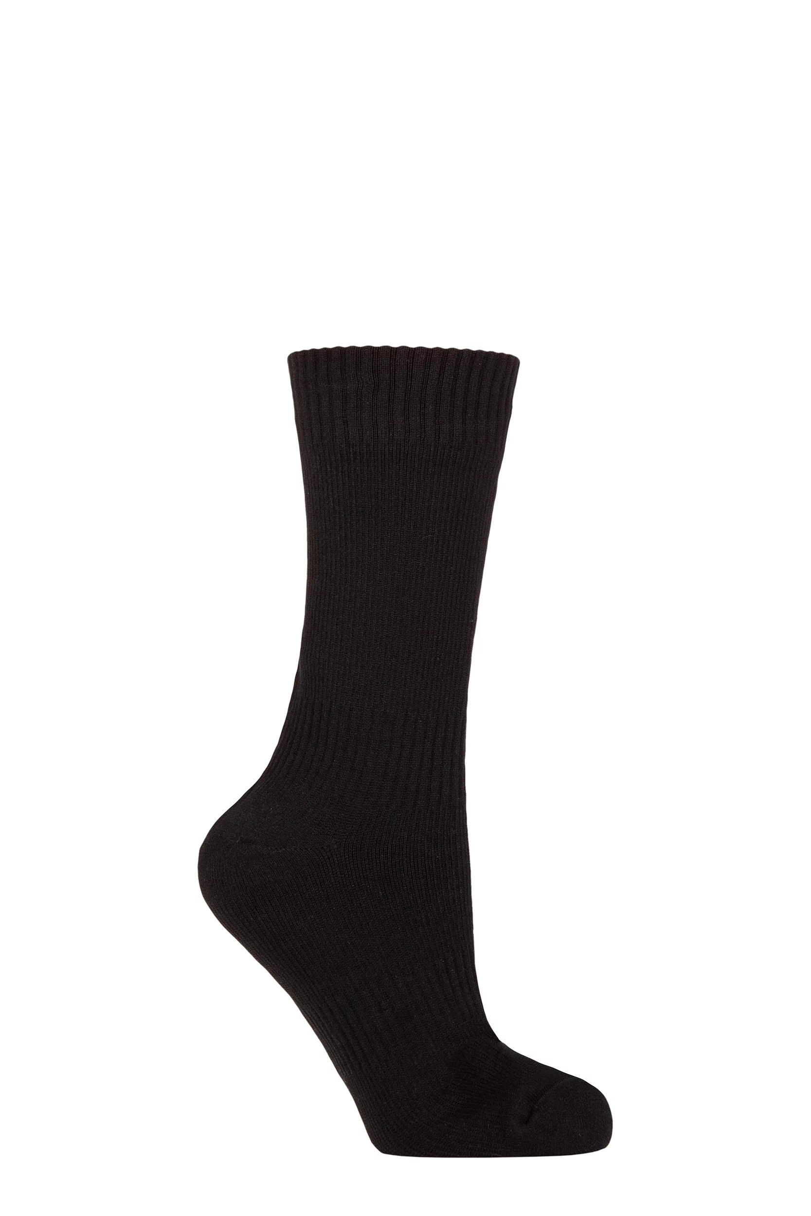 Women's 1 Pair Country Pursuit Waterproof Boot Socks Black 4