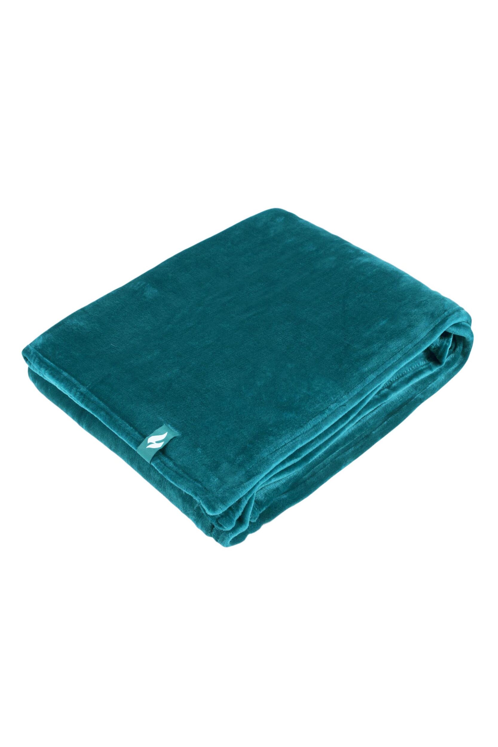 1 Pack Teal Snuggle Up Thermal Blanket In Teal Men's Ladies and Kids One Size - Heat Holders