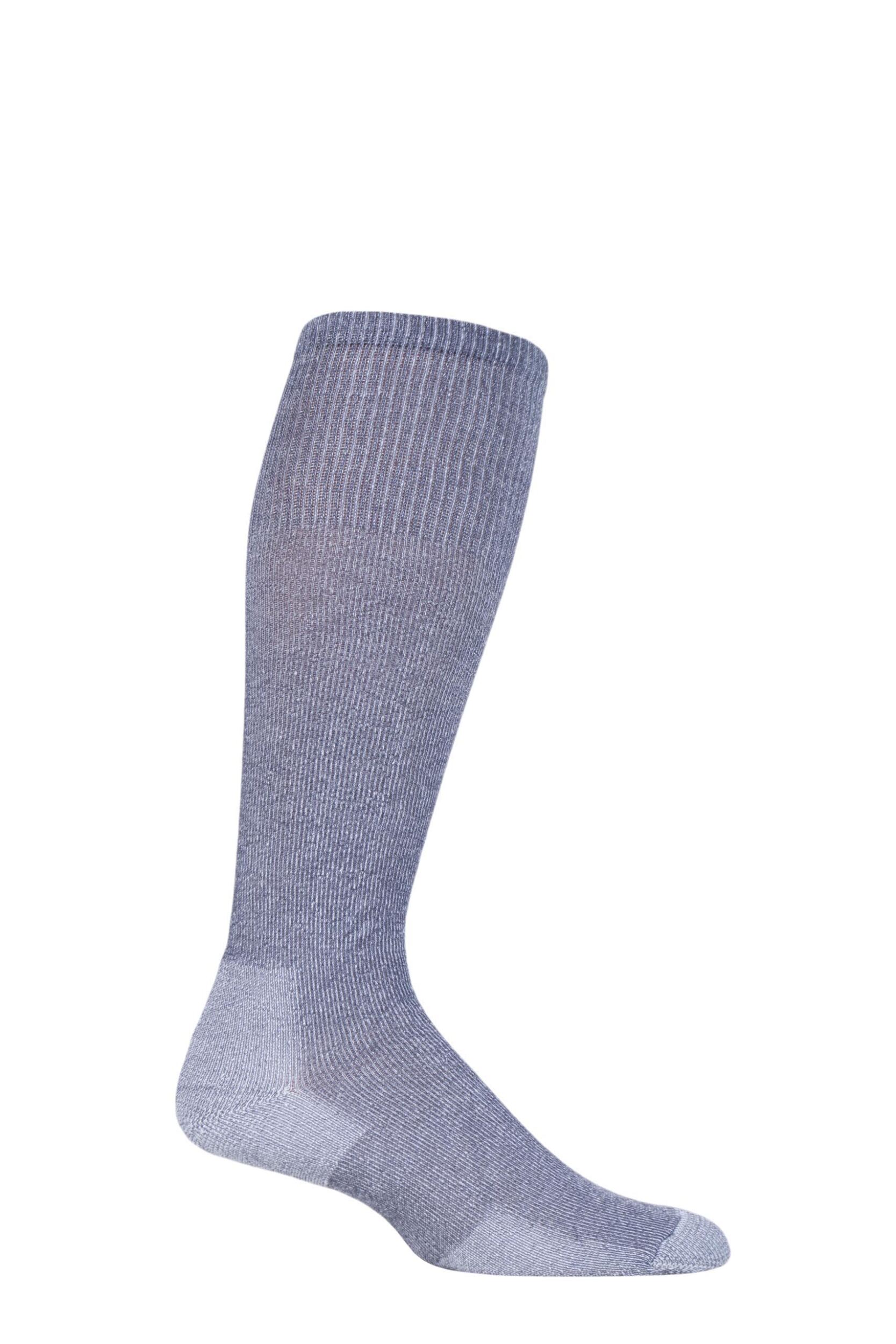 1 Pair Grey Ultra Light Hiker Over the Calf Socks Men's 5-8 Mens - Thorlos