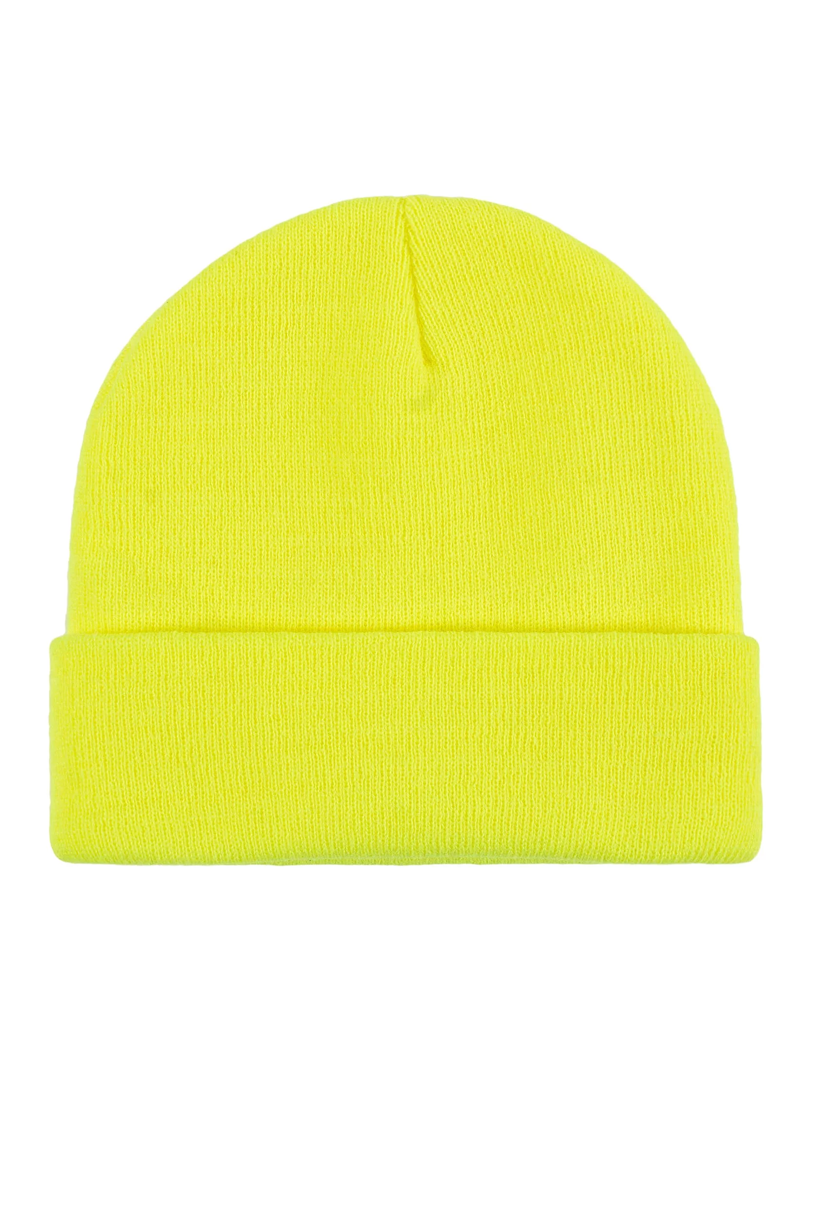 Mens 1 Pack SOCKSHOP Workforce Beanie Hat Yellow