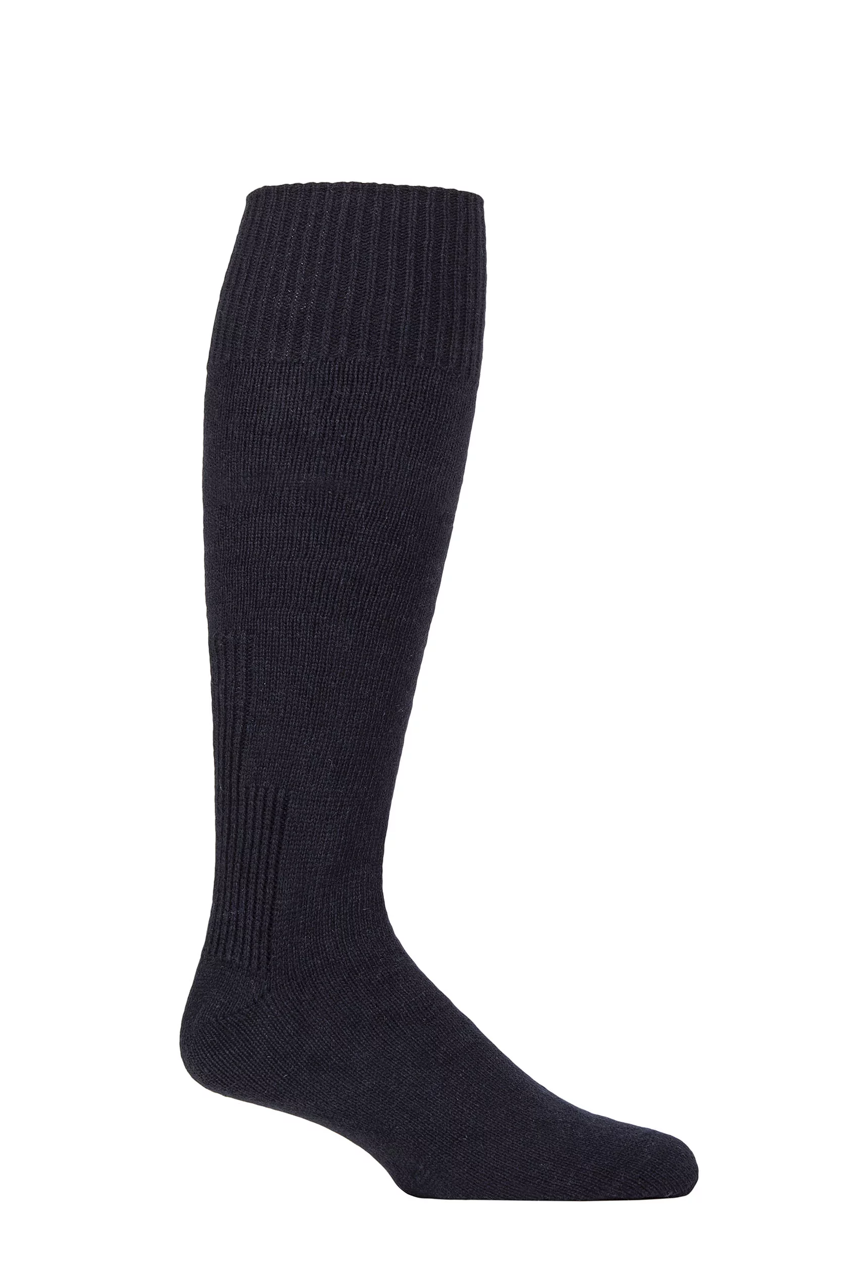 Mens 1 Pair SOCKSHOP Workforce Wool Protective Knee High Socks Navy 12