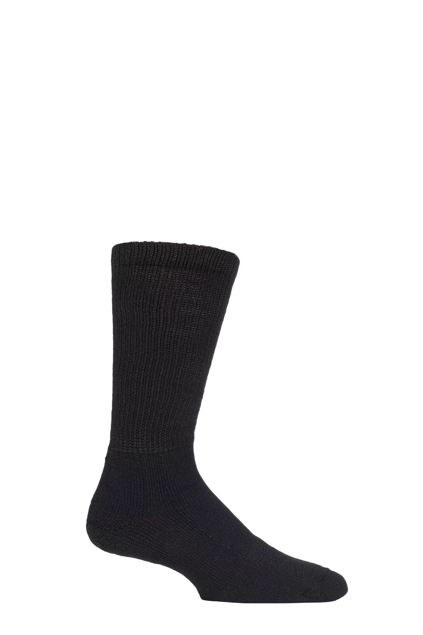 1 Pair Black Safety Toe Work Boot Work Wear Socks Unisex 5.5-8.5 Mens - Thorlos
