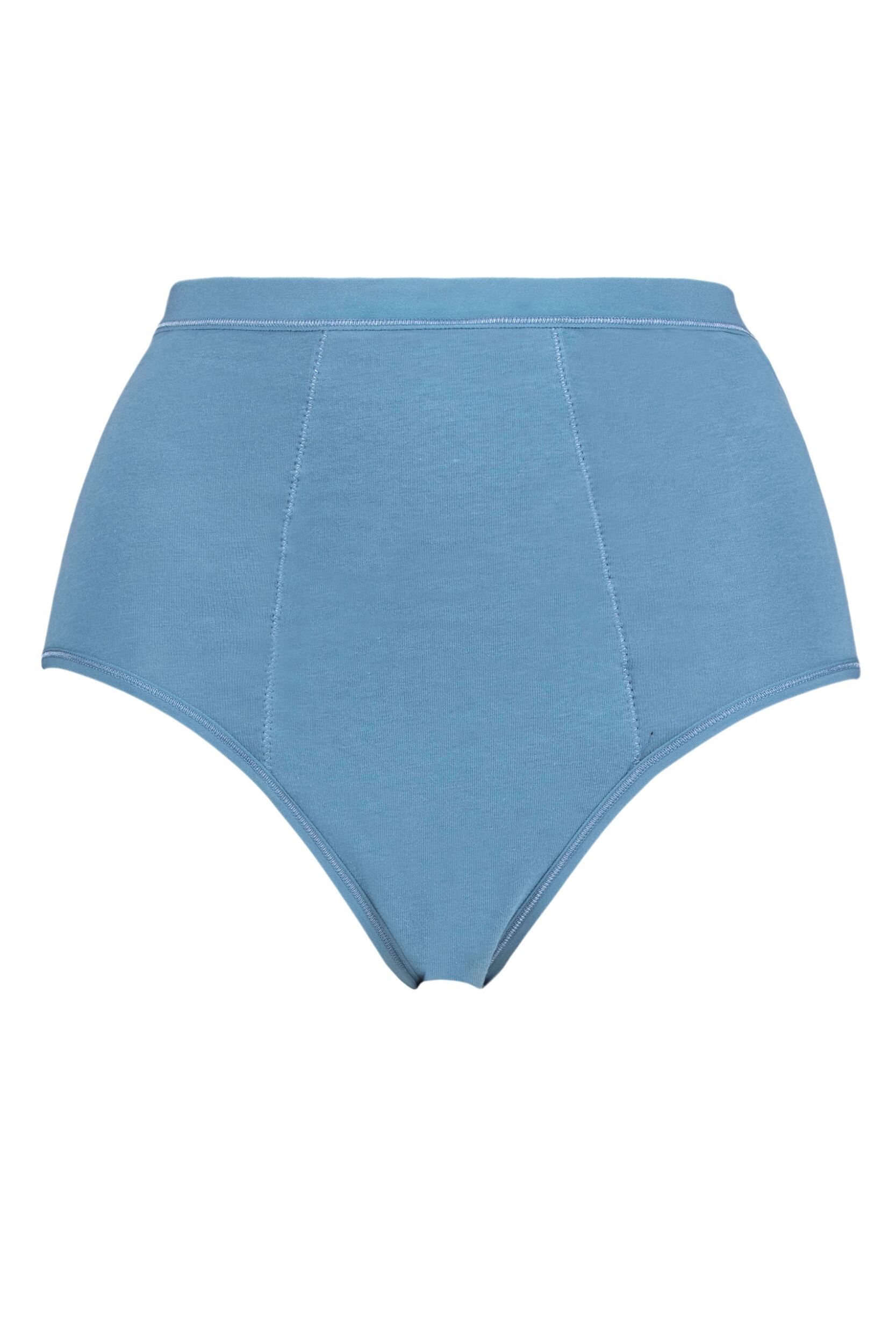 Women's 1 Pack Love Luna Period Full Briefs Chambray 14-16 Ladies