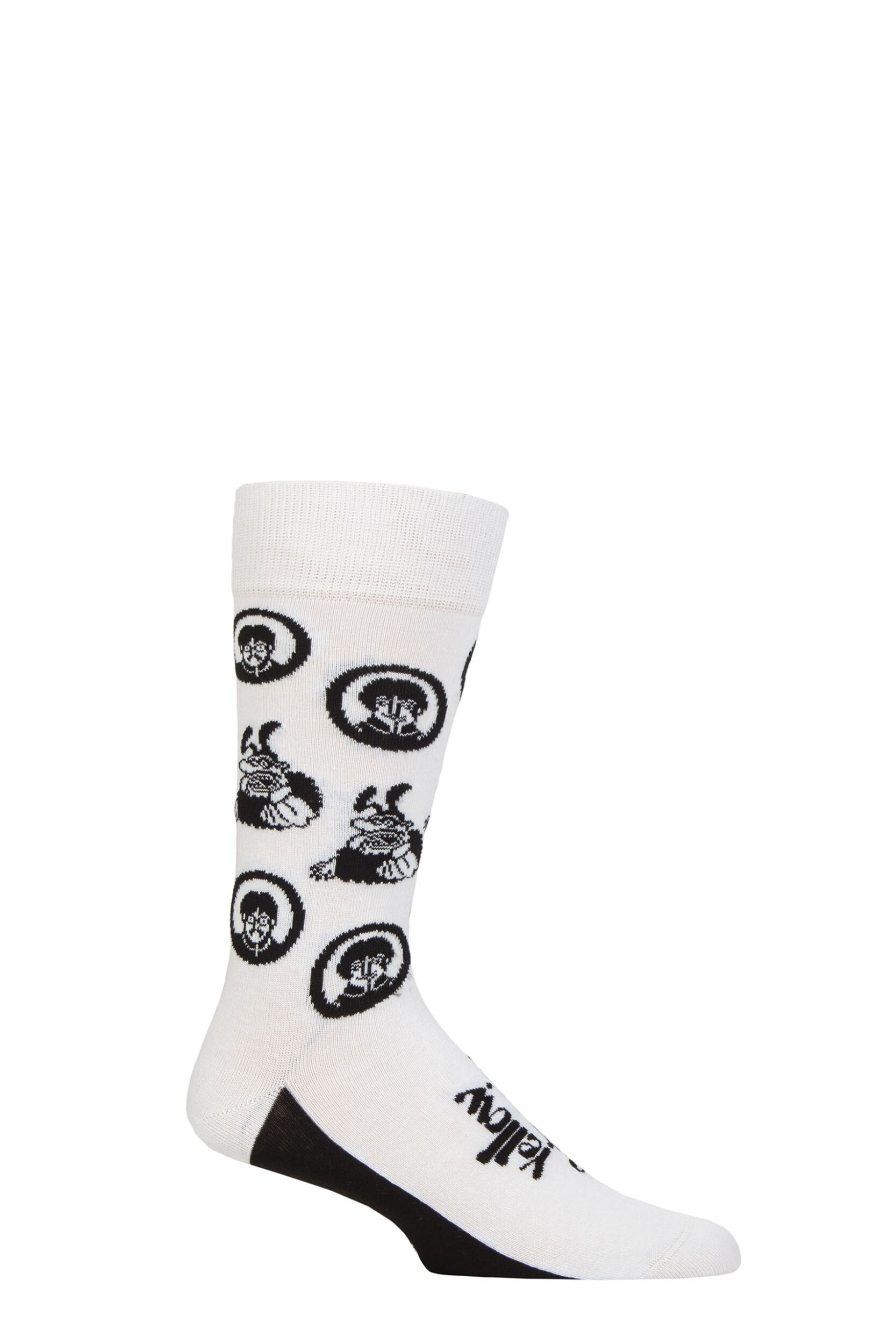 SOCKSHOP Music Collection 1 Pair The Beatles Cotton Socks Band and Meanies 7-11 Unisex
