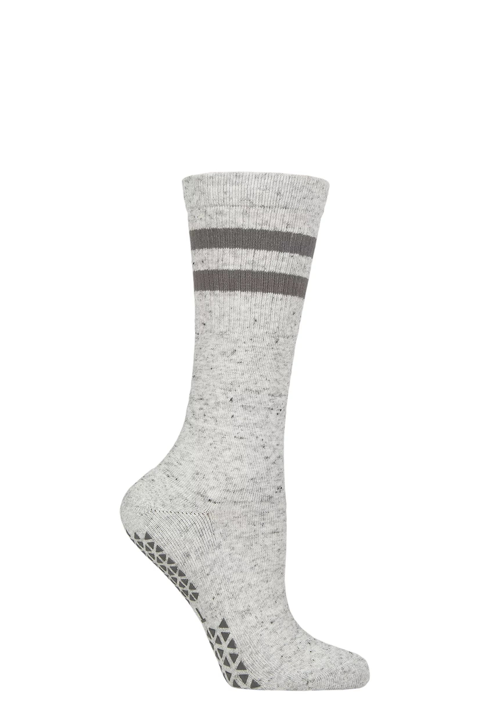 Women's 1 Pair Tavi Noir Kai Grip Socks Light Grey 3-5.5 Ladies