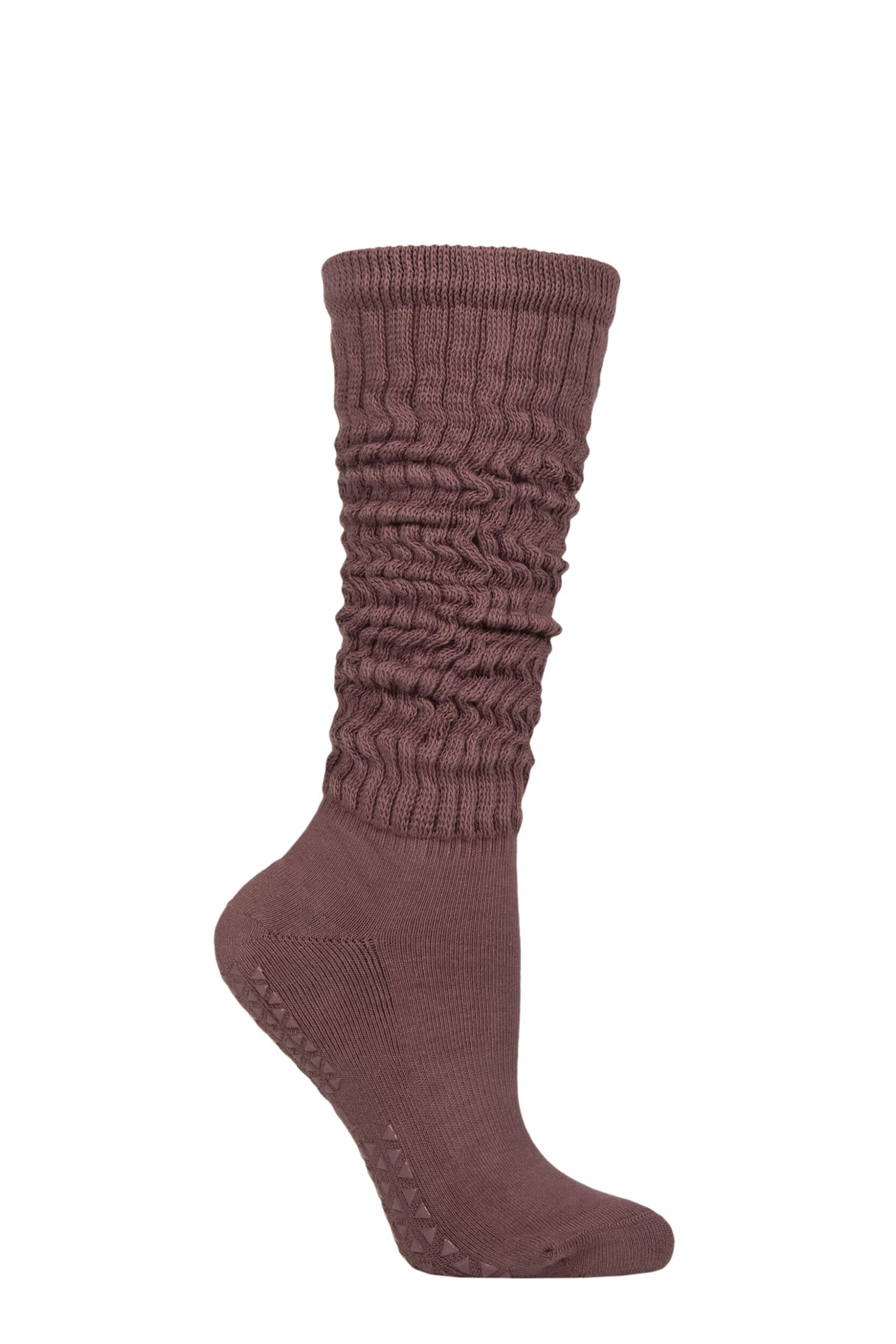Women's 1 Pair Tavi Noir Stacy Grip Socks Rose Small