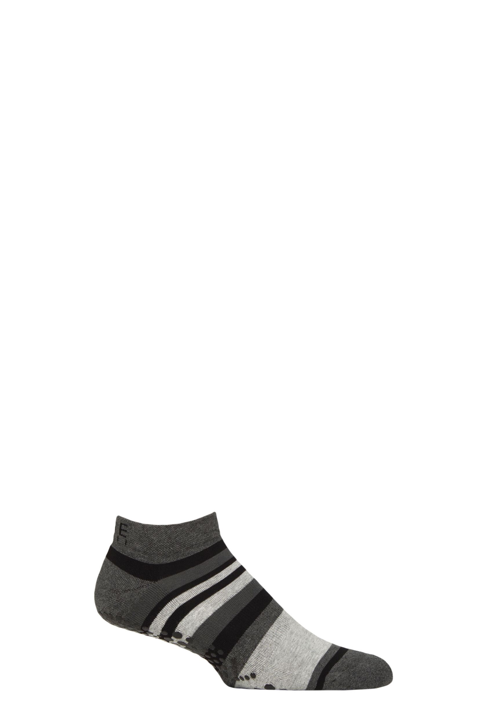 Mens 1 Pair Base 33 Grip Low Rise Socks Silt Medium