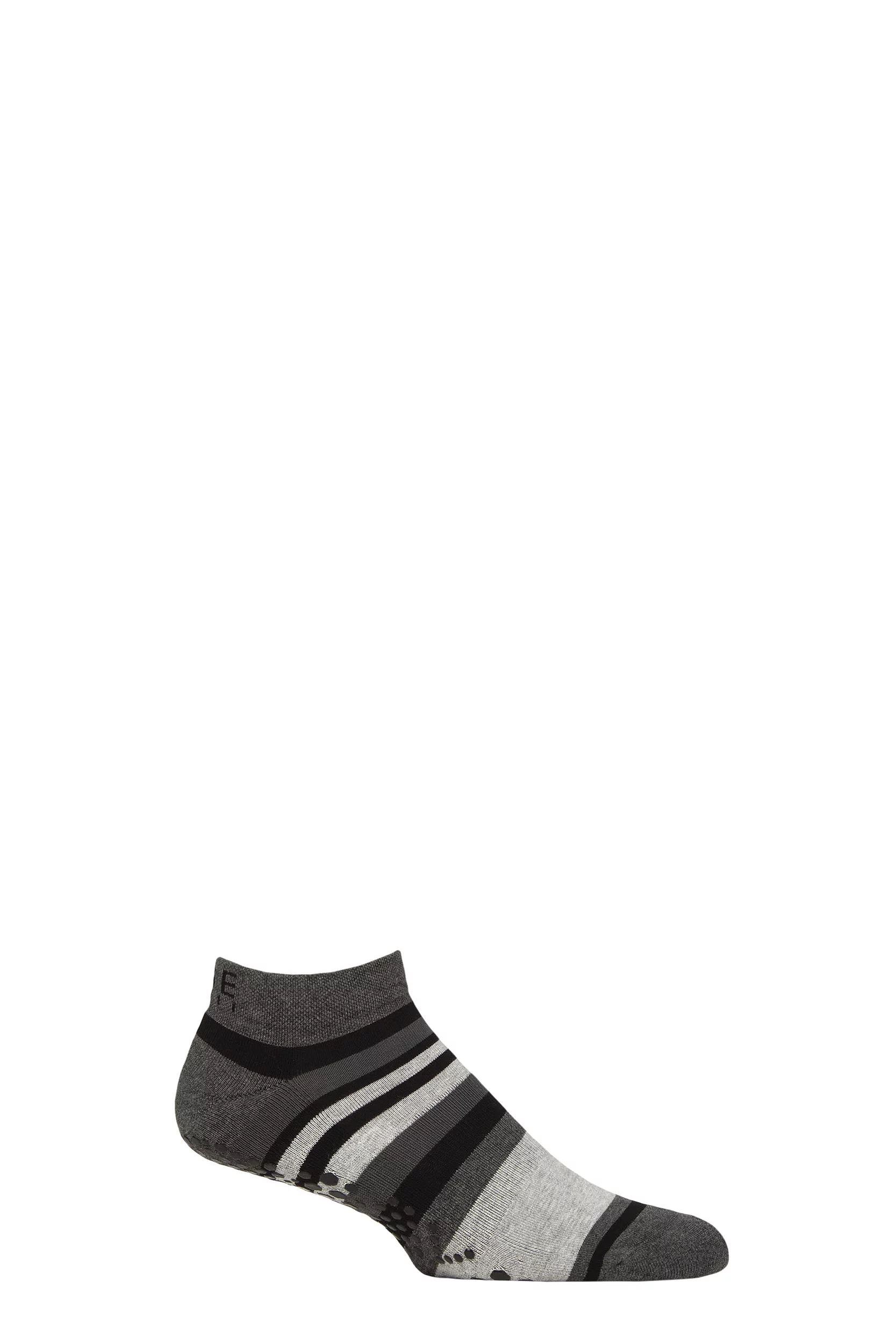 Mens 1 Pair Base 33 Grip Low Rise Socks Silt Medium