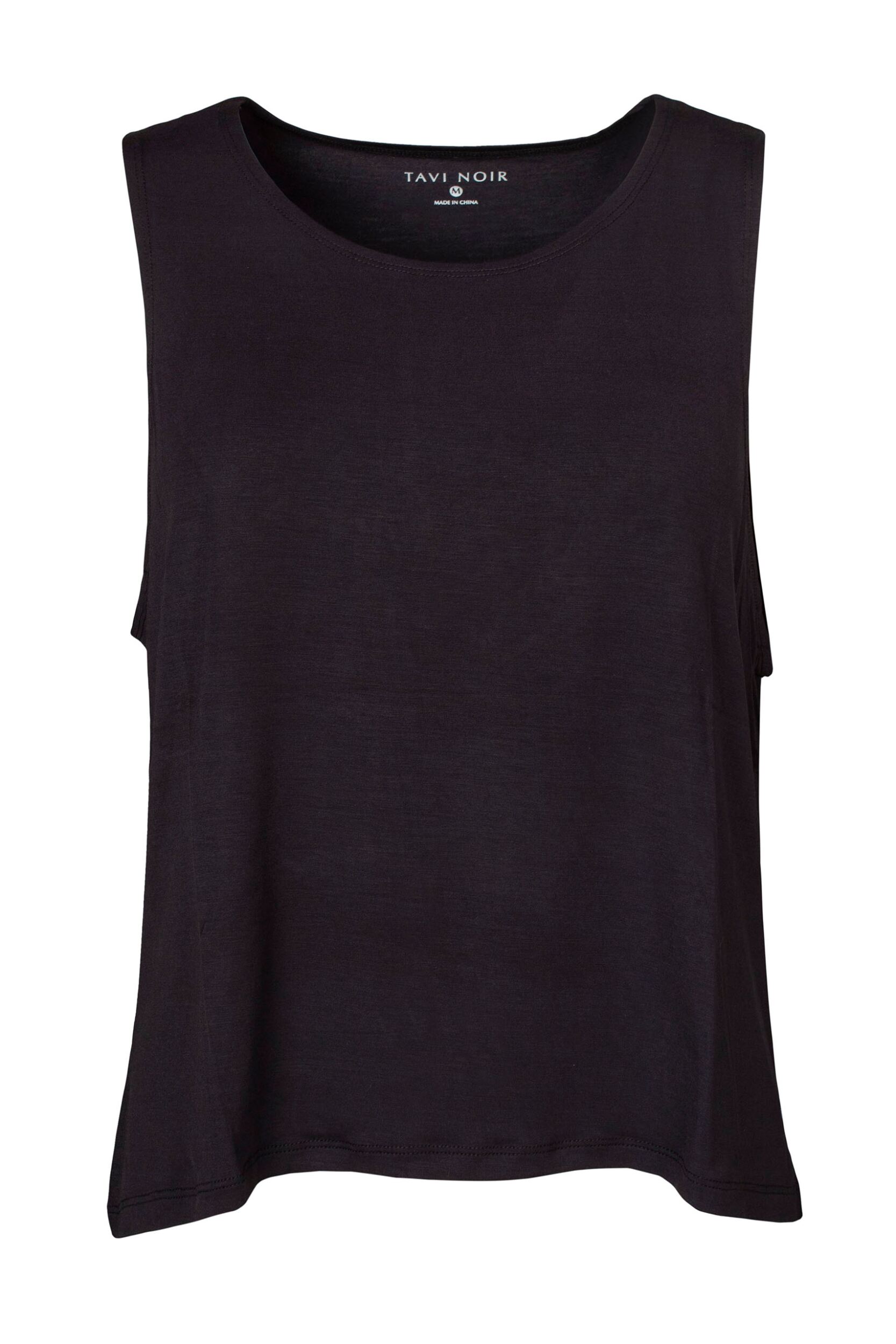 Women's 1 Pack Tavi Noir High Low Tank Top Ebony M