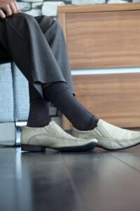 FALKE Sensitive London Cotton Socks With Comfort Cuff