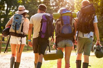 Packing for a festival