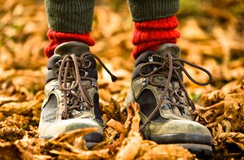 Choosing the right footwear for a good walk