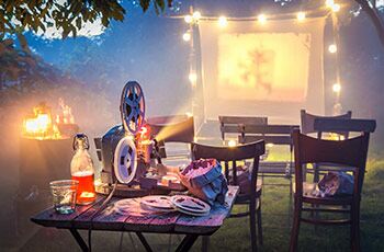 How to create your own outdoor cinema