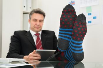 The rise of the ‘suit sock’