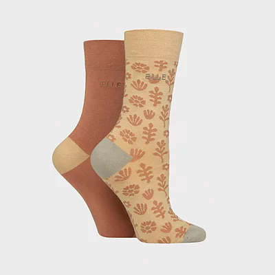 Slider Image Patterned Socks