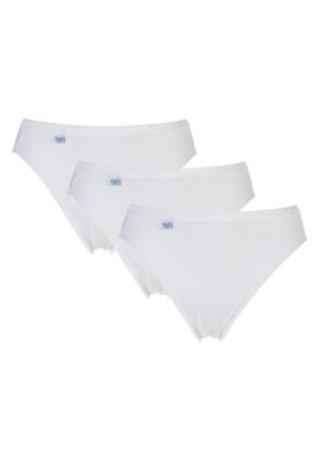 Ladies 3 Pair Sloggi Basic Tai Briefs