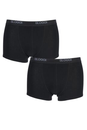 Mens 2 Pack Sloggi Basic Shorts