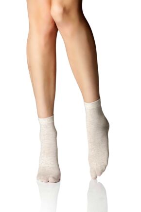 Ladies 1 Pair Birkenstock Cotton Split Socks