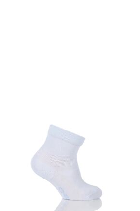 Babies 1 Pair Falke Sensitive Cotton Socks Powder Blue 50-56