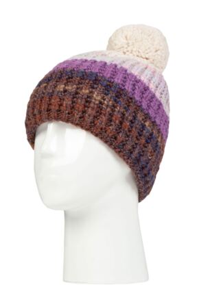 BUFF 1 Pack Alina Knitted Fleece Hat Purple One Size