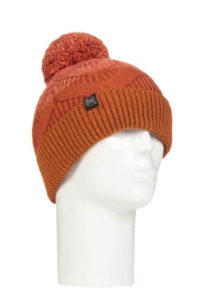 BUFF 1 Pack Knitted Fleece Beanie Hat Cinnamon One Size