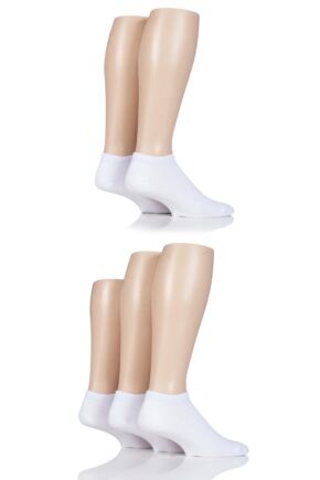 Mens 5 Pair Jack & Jones Dongo Cotton Trainer Socks