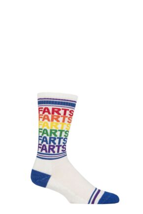 Gumball Poodle 1 Pair Farts Cotton Socks