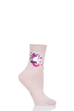 Girls 1 Pair Falke Unicorn Socks