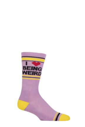 Gumball Poodle 1 Pair I Love Being Weird Cotton Socks Multi One Size
