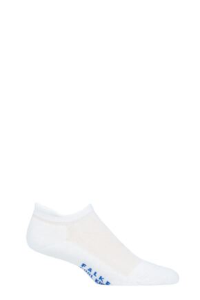 Boys and Girls 1 Pair Falke Cool Kick Trainer Socks White 9-11.5 Kids (4-6 Years)