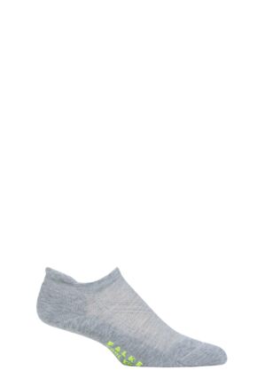 Boys and Girls 1 Pair Falke Cool Kick Trainer Socks Grey 9-11.5 Kids (4-6 Years)