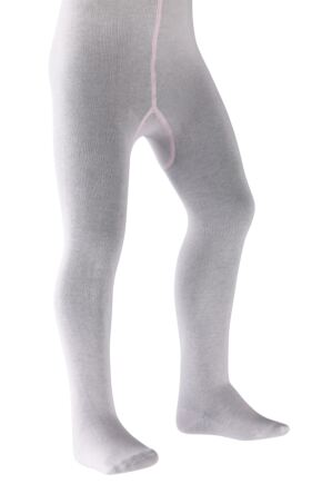 Babies 1 Pair Falke 98% Cotton Family Tights Powder Rose 50-56