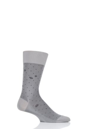 Mens 1 Pair Falke Milky Way High Shine Silky Viscose Socks