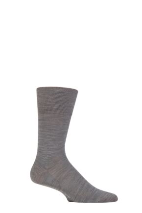 Mens 1 Pair Falke ClimaWool Recycled Yarn Socks