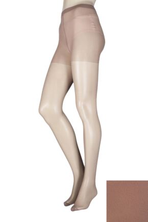 Ladies 1 Pair Elle Tights 15 Denier 100% Nylon