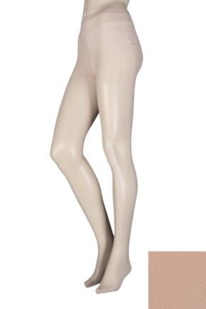 Ladies 1 Pair Elle Tights 15 Denier 100% Nylon