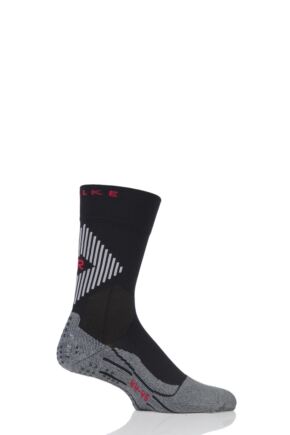 Mens 1 Pair Falke Low Compression 4 Grip Football and Sports Socks