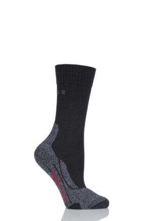 Ladies 1 Pair Falke TK2 Sensitive Trekking  Medium Cushioned Socks