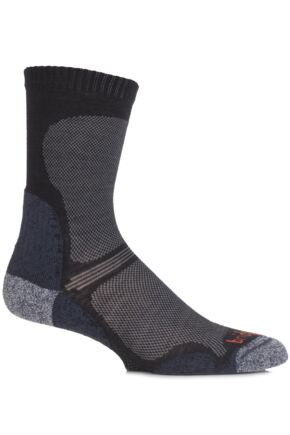Mens 1 Pair Bridgedale Ultra Light Trail Enduro Wool Socks