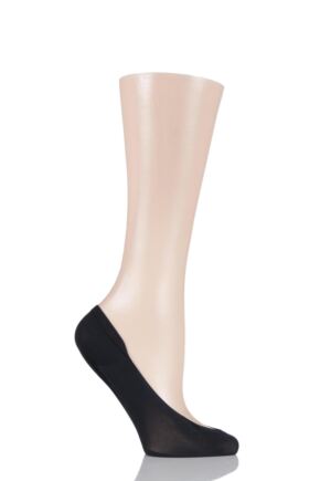 Ladies 1 Pair Pretty Polly Sweet Steps Footsies with Odour Control