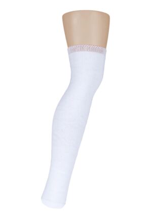 Mens and Ladies SockShop 6 Pack Iomi Prosthetic Socks for Below the Knee Amputees White 60cm