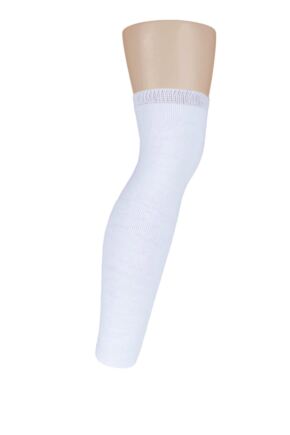 Mens and Ladies SockShop 6 Pack Iomi Prosthetic Socks for Below the Knee Amputees White 45cm