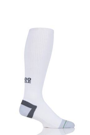 Mens 1 Pair 1000 Mile Compression Socks White 12-14