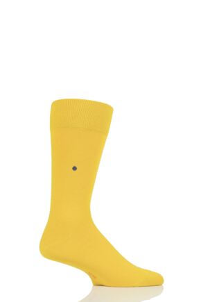 Mens 1 Pair Burlington Lord Plain Cotton Socks