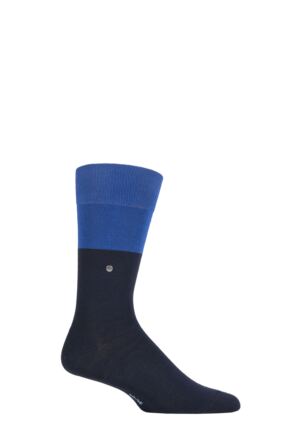 Mens 1 Pair Burlington Organic Cotton Block Socks